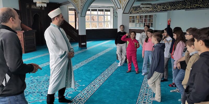 Besuch in der Moschee
